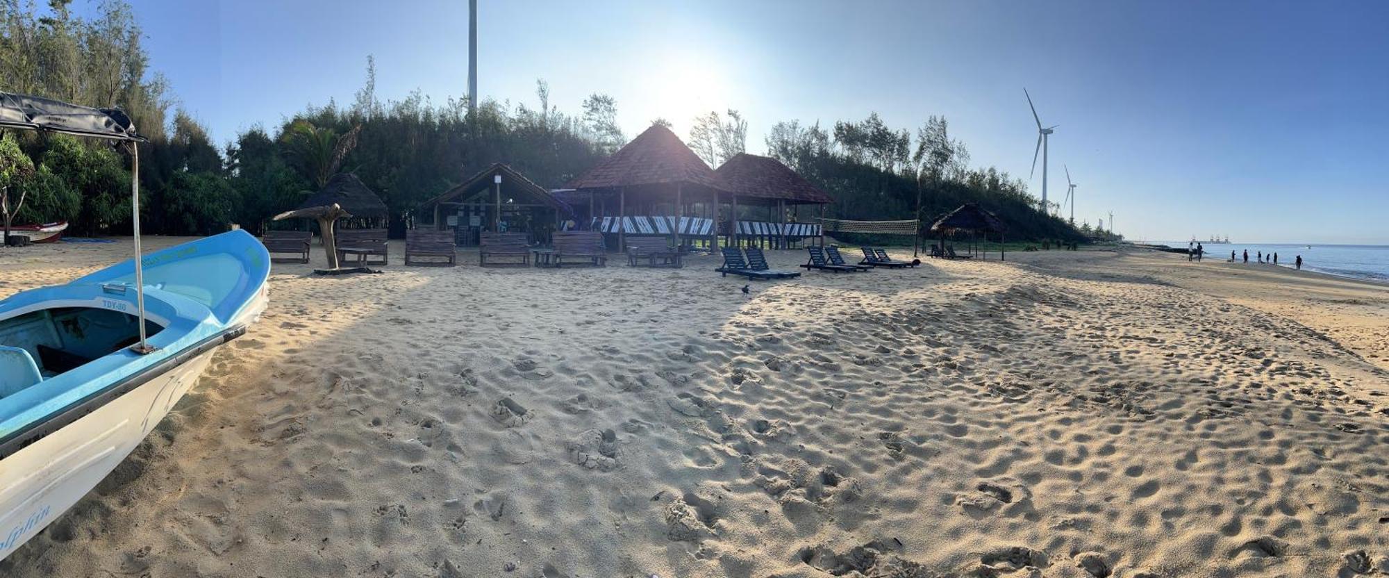 Omeesha Beach Hotel Kalpitiya Buitenkant foto